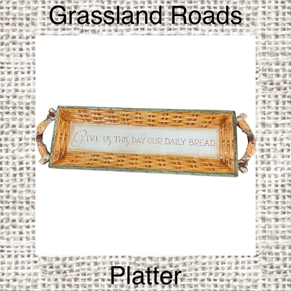 Grasslands Road Dining Grassland Roads Platter Give Us This Day Our